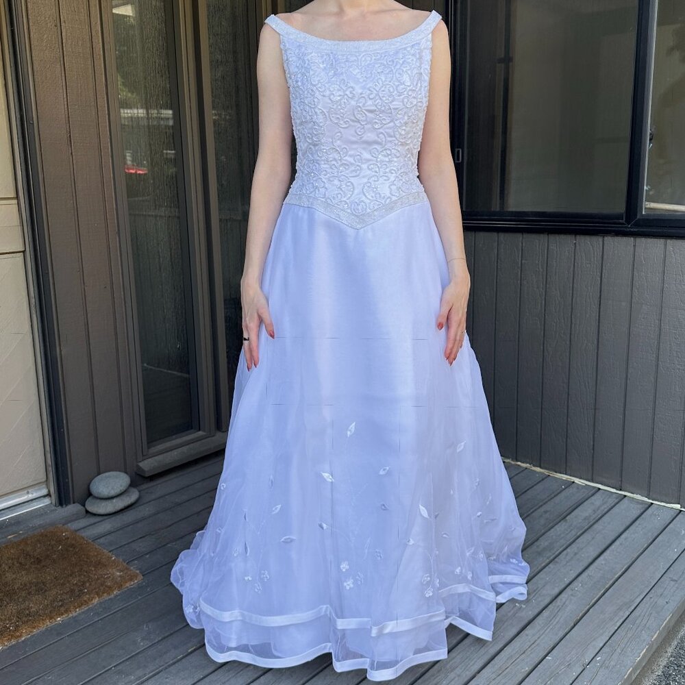 Y2K Michelangelo Wedding Dress